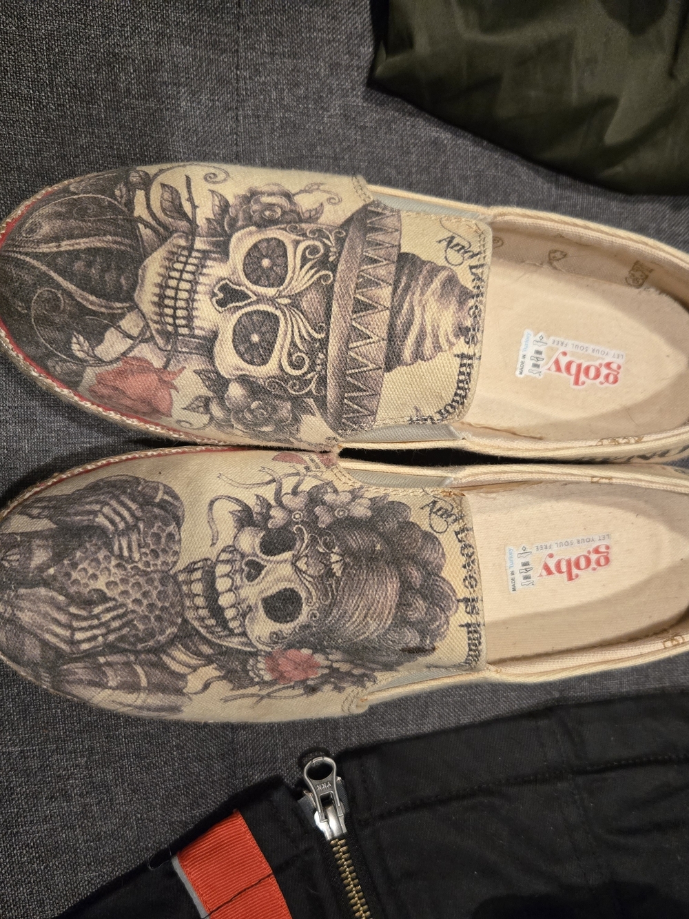 Women's Day Of The Dead Slip On